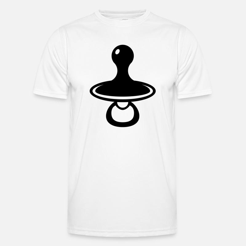 Baby pacifier Men's Functional T-Shirt
