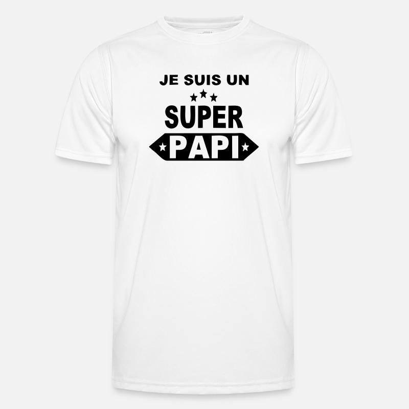 Je suis un super papi T-shirt sport Homme