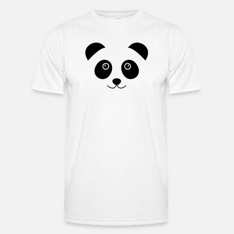 Visage de panda T-shirt sport Homme