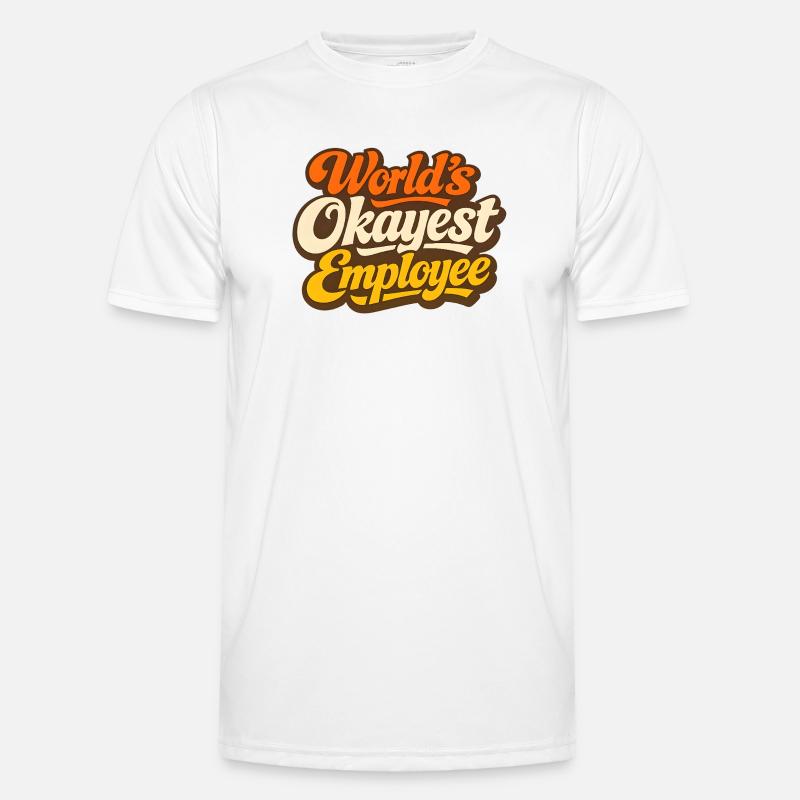 Der beste Mitarbeiter der Welt Männer Funktions-T-Shirt