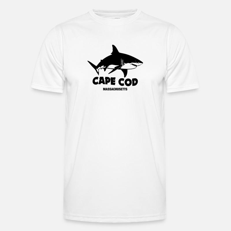 Cape Cod - great white sharks Men's Functional T-Shirt