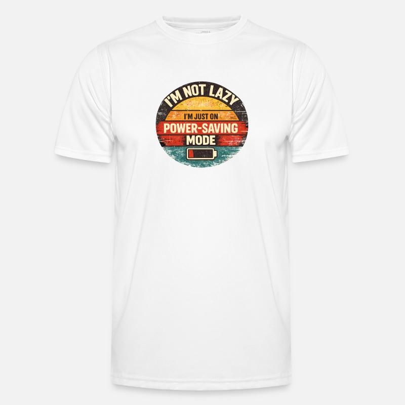 Power-Saving Mode Spruch Männer Funktions-T-Shirt