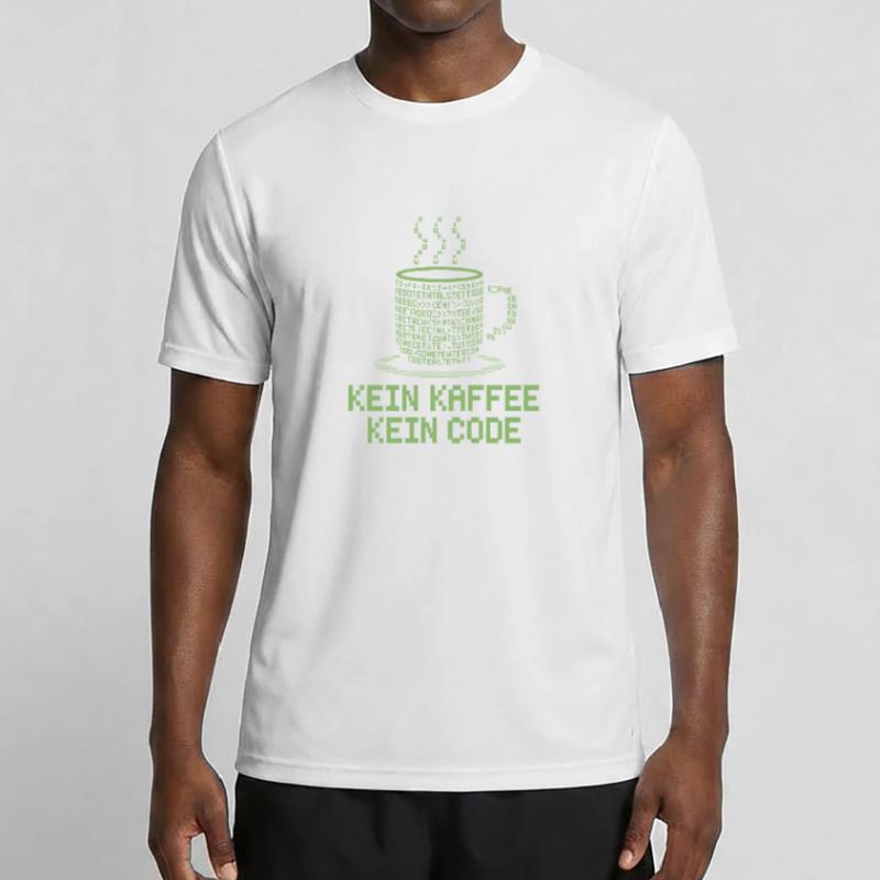 No Coffee No Code Programmer Computer Scientist Men's Functional T-Shirt