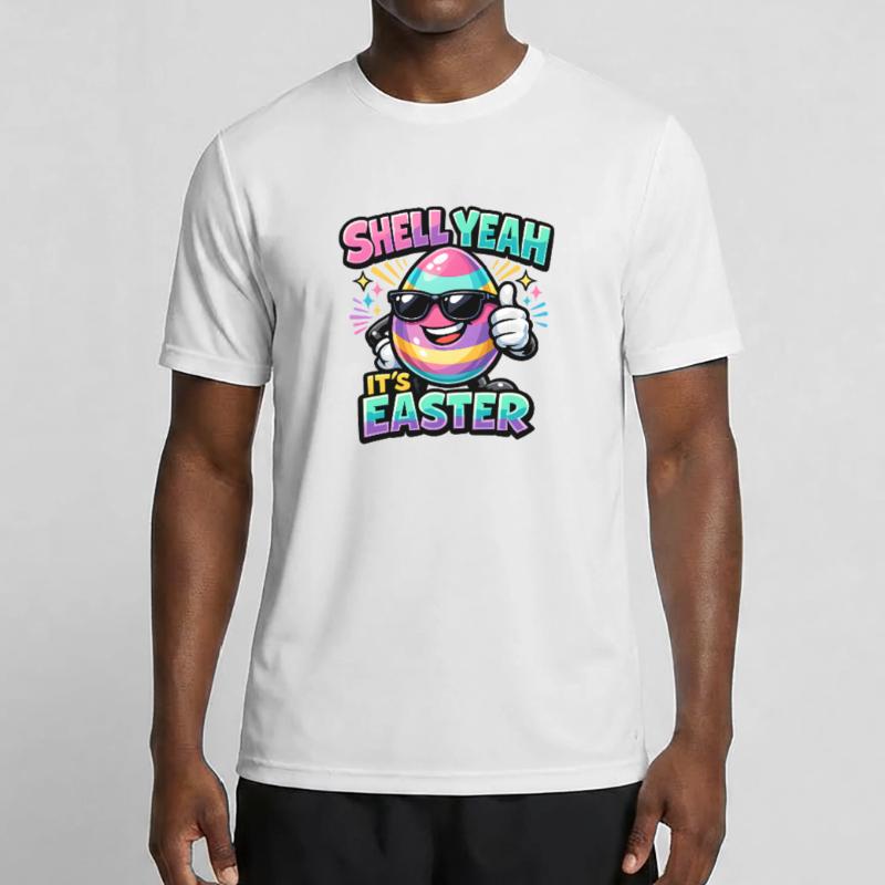 Shell Yeah It's Easter Ostern Spruch Hell yeah T-shirt sport Homme