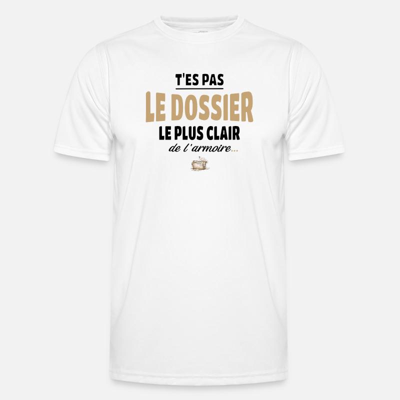 T’es pas le dossier le plus clair de l’armoire T-shirt sport Homme