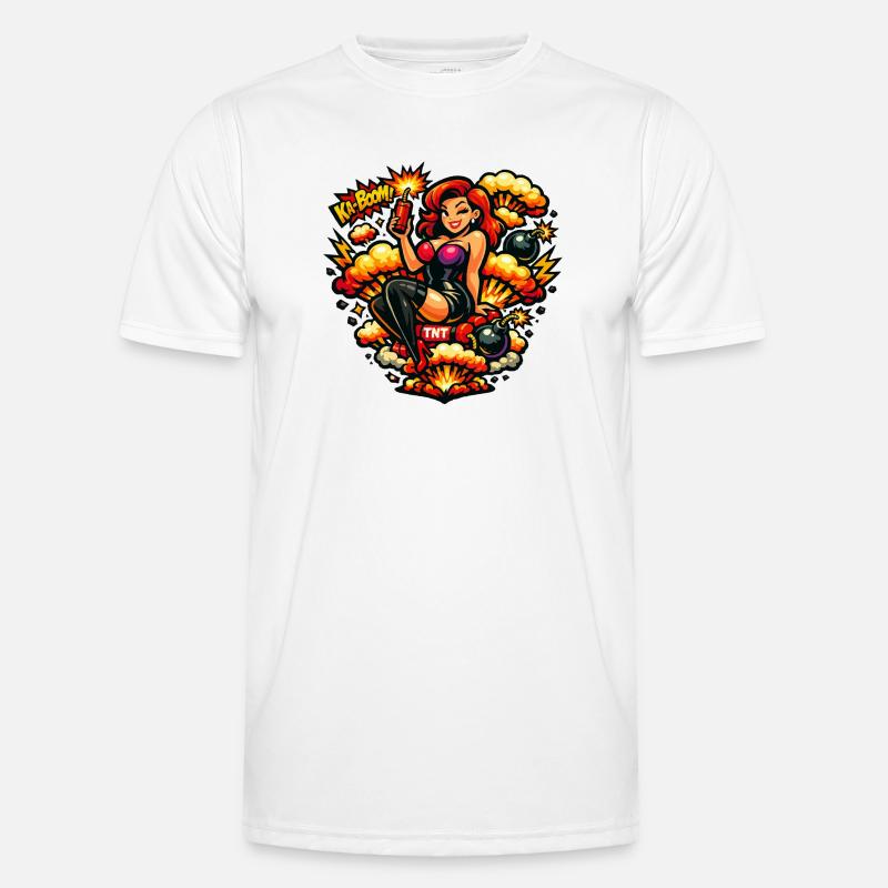 Femme explosive T-shirt sport Homme