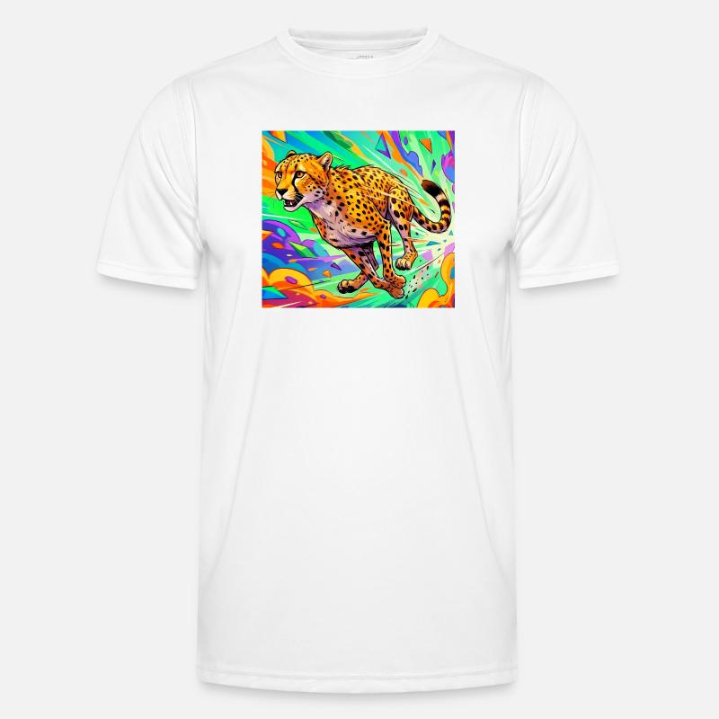 Gepard Männer Funktions-T-Shirt