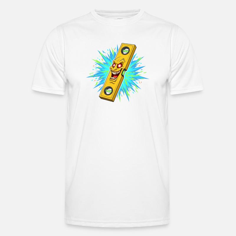 Furious level tool with explosion Men's Functional T-Shirt