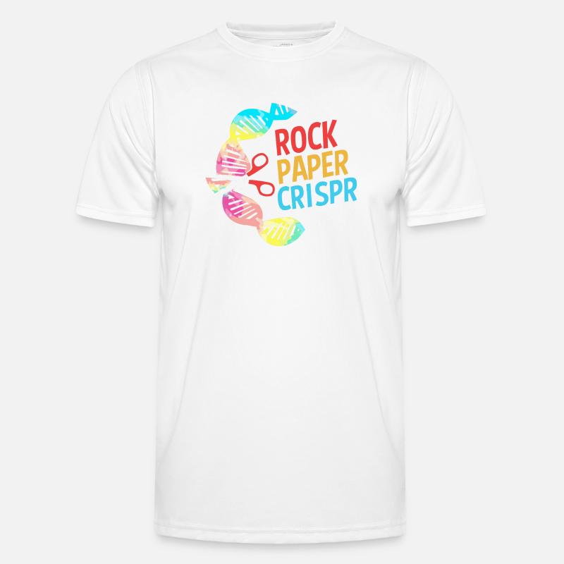 Structural formula molecule - Men's Functional T-Shirt - white