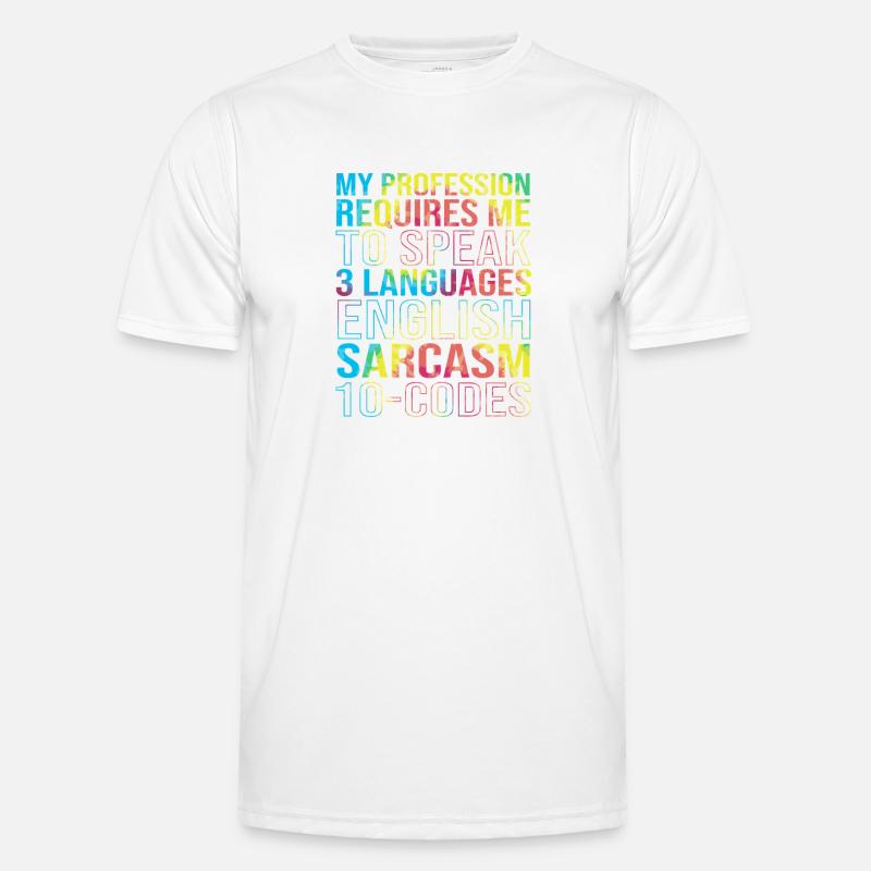 Medical Coder - Men's Functional T-Shirt - white