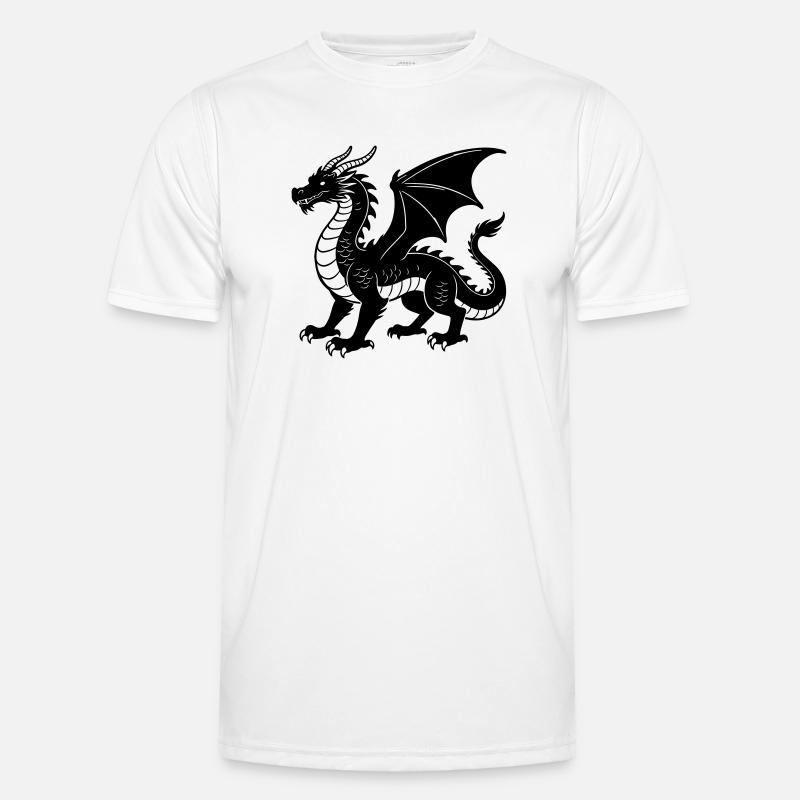 dragon T-shirt sport Homme