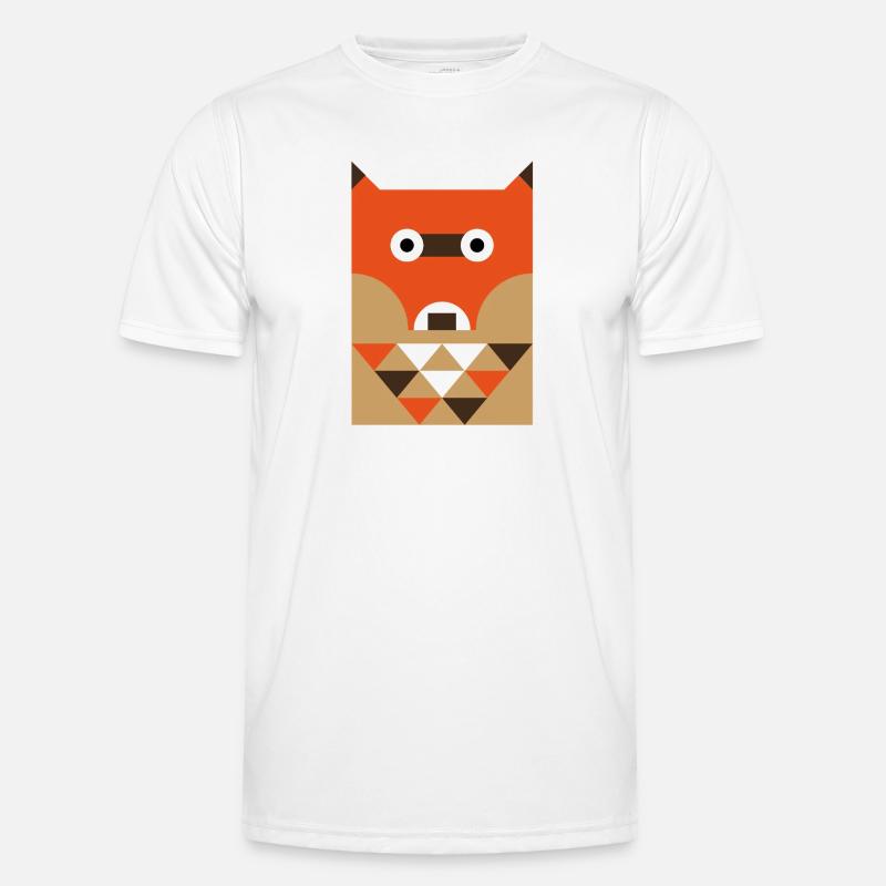Fuchs Männer Funktions-T-Shirt
