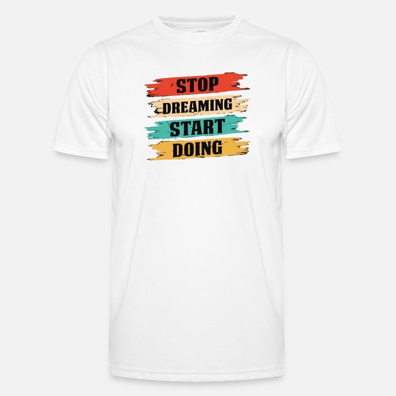 Start - Men's Functional T-Shirt - white