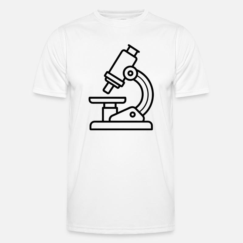 Microscope - Men's Functional T-Shirt - white
