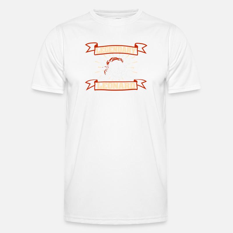 Leonard - Men's Functional T-Shirt - white