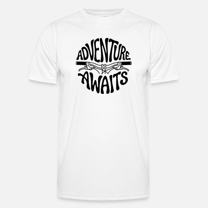 bicycle - Men's Functional T-Shirt - white