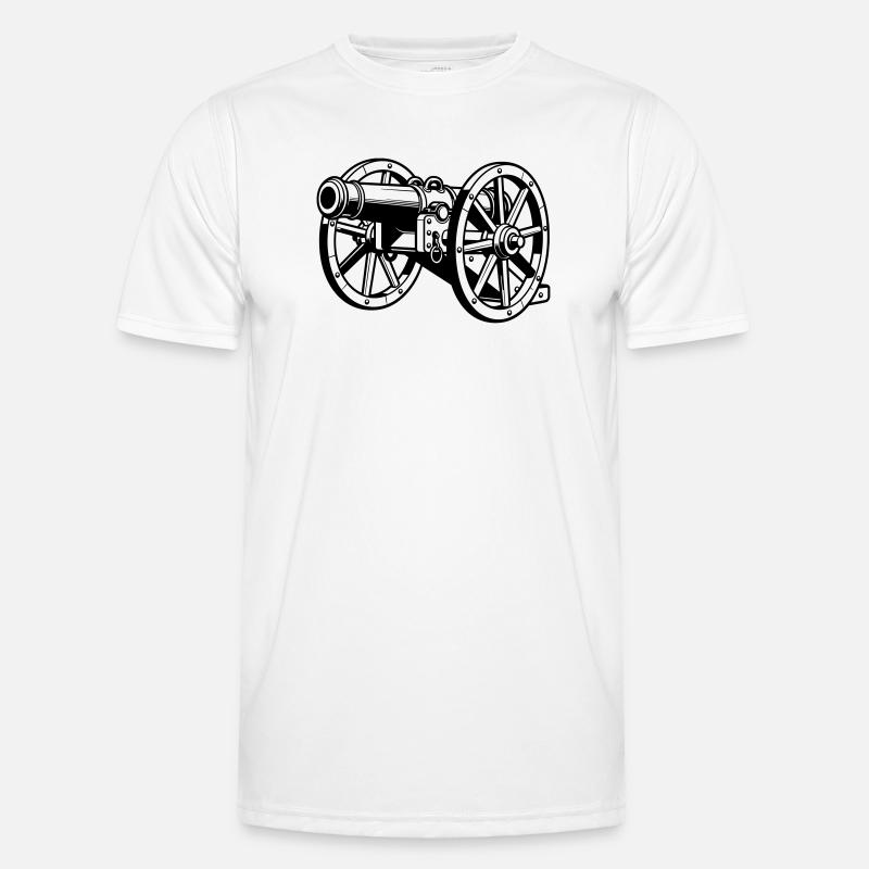 Cannon - Men's Functional T-Shirt - white
