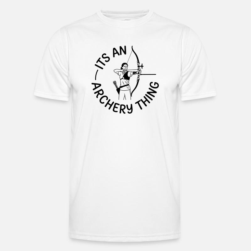 Archery - Men's Functional T-Shirt - white
