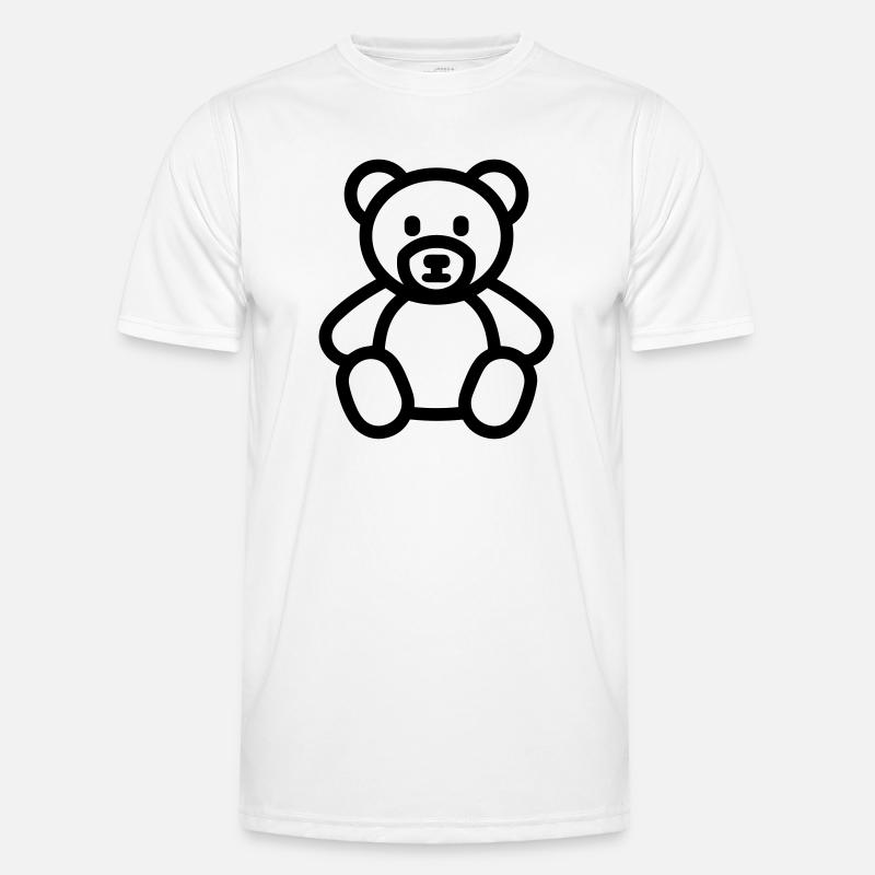 bear - Men's Functional T-Shirt - white
