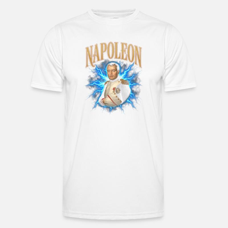 Napoleon Flashlight Aura - Men's Functional T-Shirt - white
