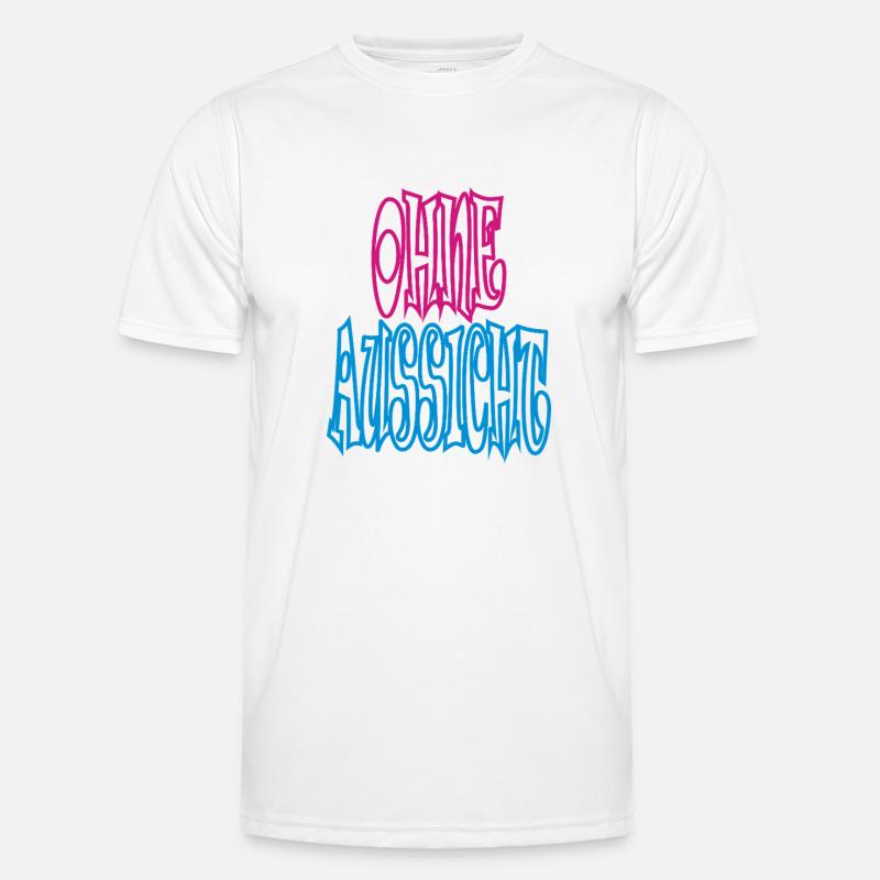 Without a view - Men's Functional T-Shirt - white