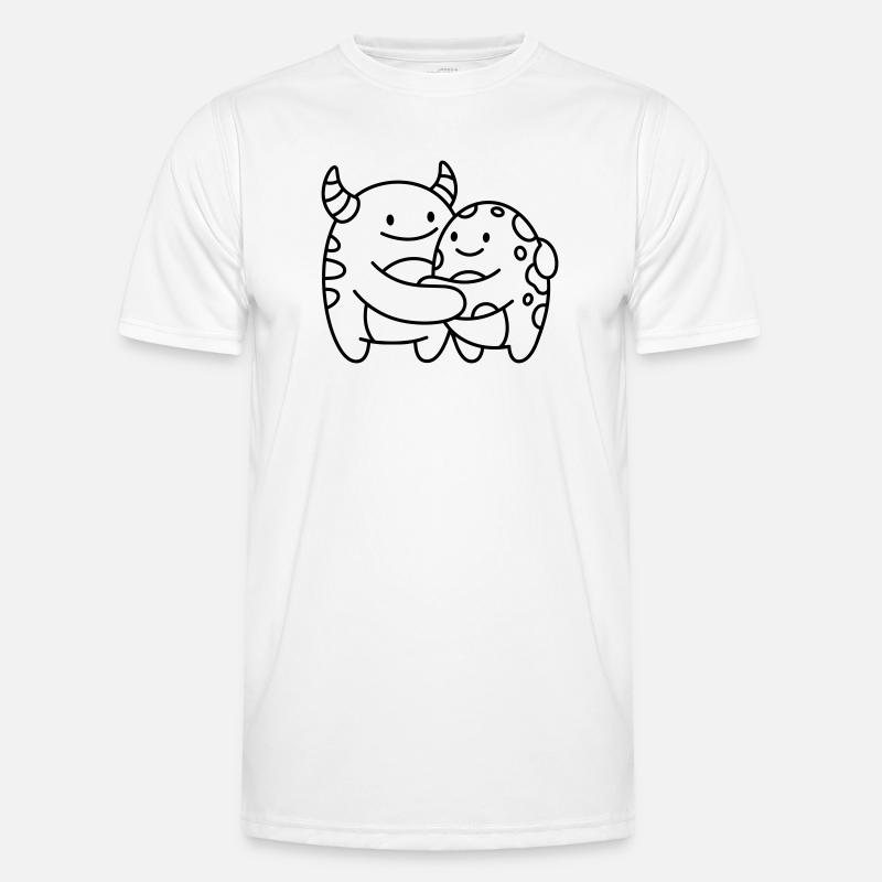Monsters - Men's Functional T-Shirt - white