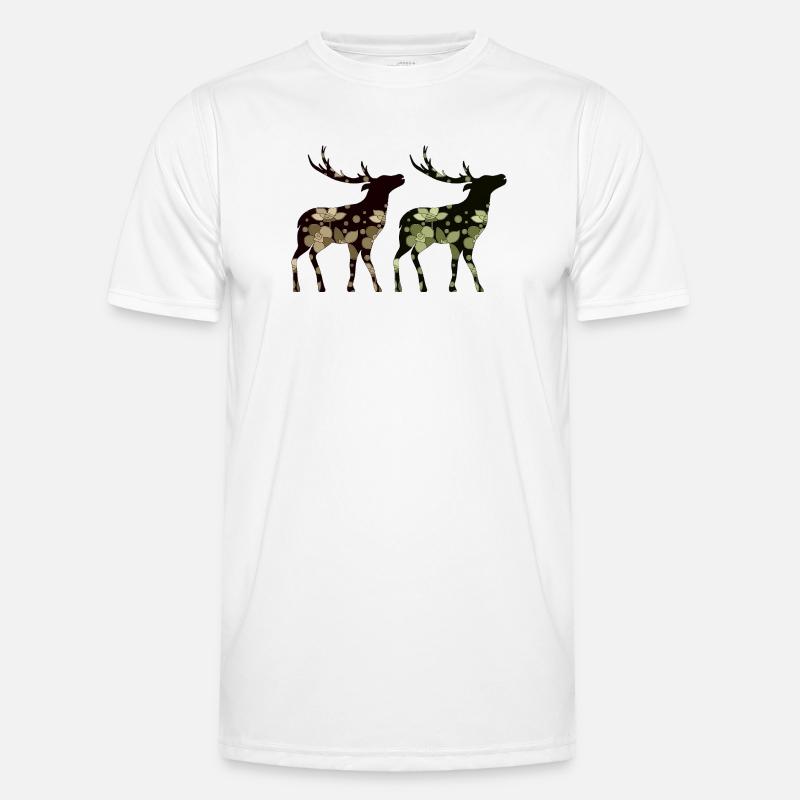 Deer - Men's Functional T-Shirt - white