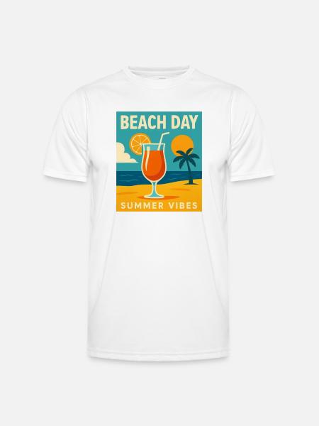 Summer Vibes - Men's Functional T-Shirt - white