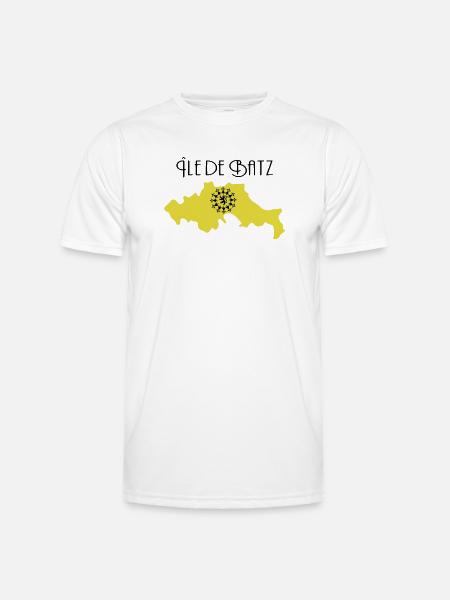 Ile de Batz - T-shirt sport Homme - blanc