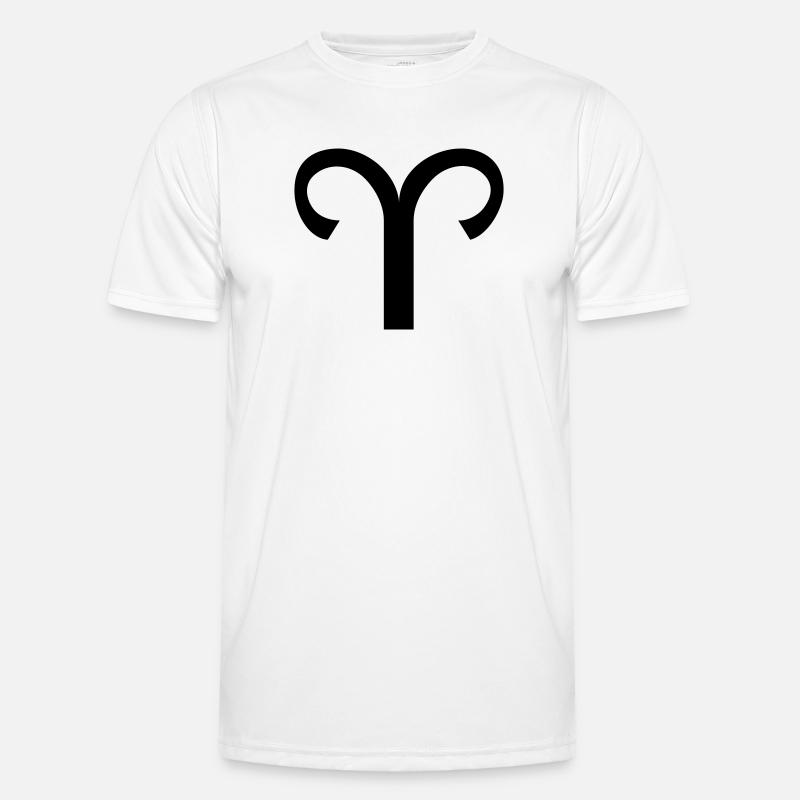 Sternzeichen Widder Männer Funktions-T-Shirt