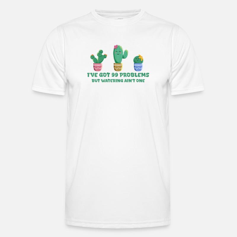 Cactus mignon sans problèmes T-shirt sport Homme