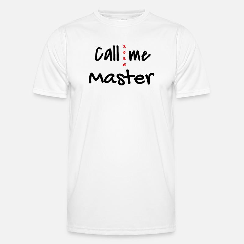 Master 2026 Diplôme T-shirt sport Homme