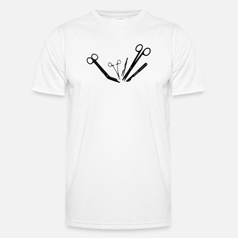 Operation tools - Men's Functional T-Shirt - white