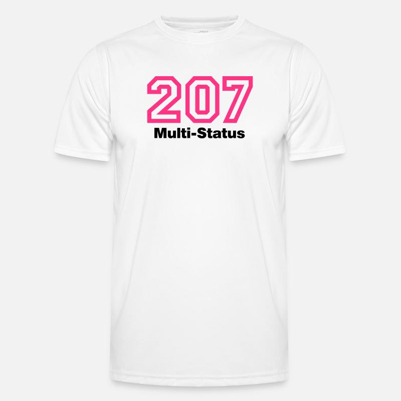 Error 207 | Fehler | Errormessage - Men's Functional T-Shirt - white