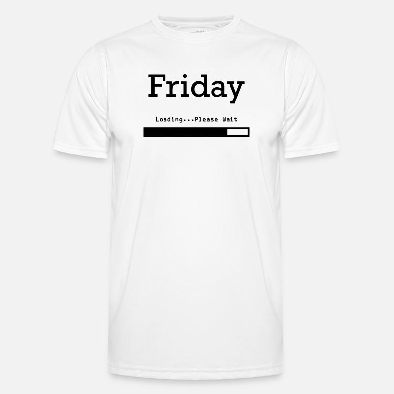 Friday Loading: Endlich Freitag & Wochenende Männer Funktions-T-Shirt