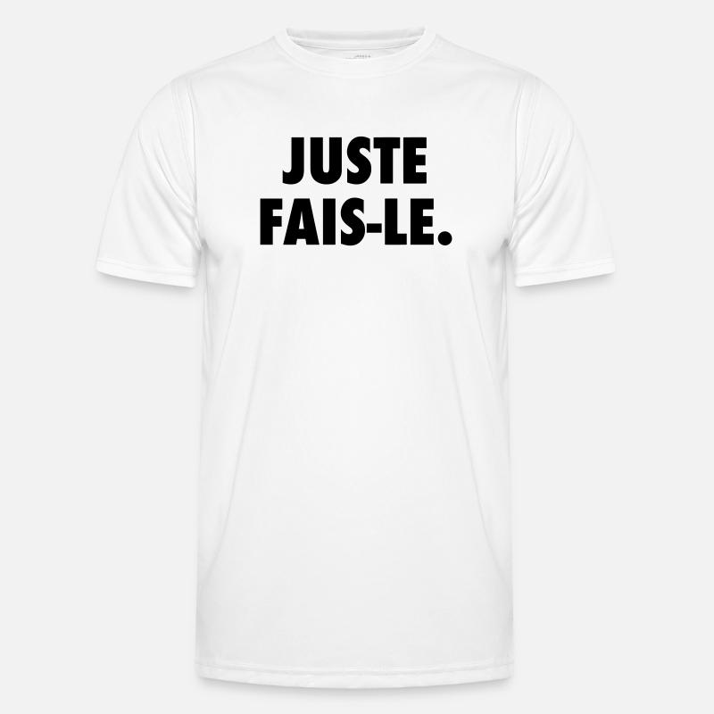Juste fais le T-shirt sport Homme