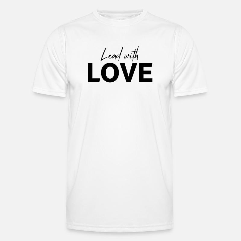 Führe mit LIEBE Männer Funktions-T-Shirt
