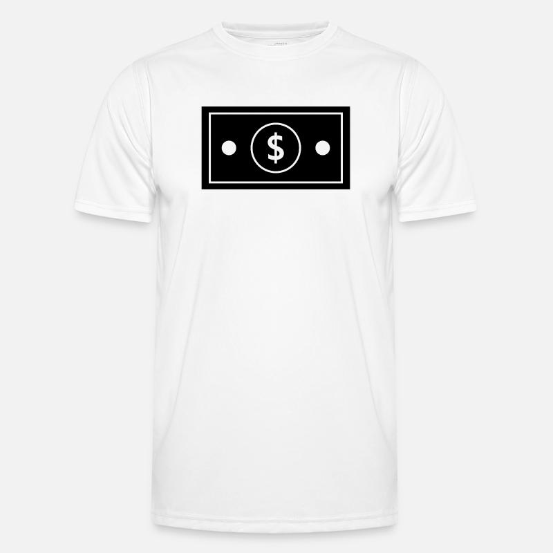 Dollar - Men's Functional T-Shirt - white