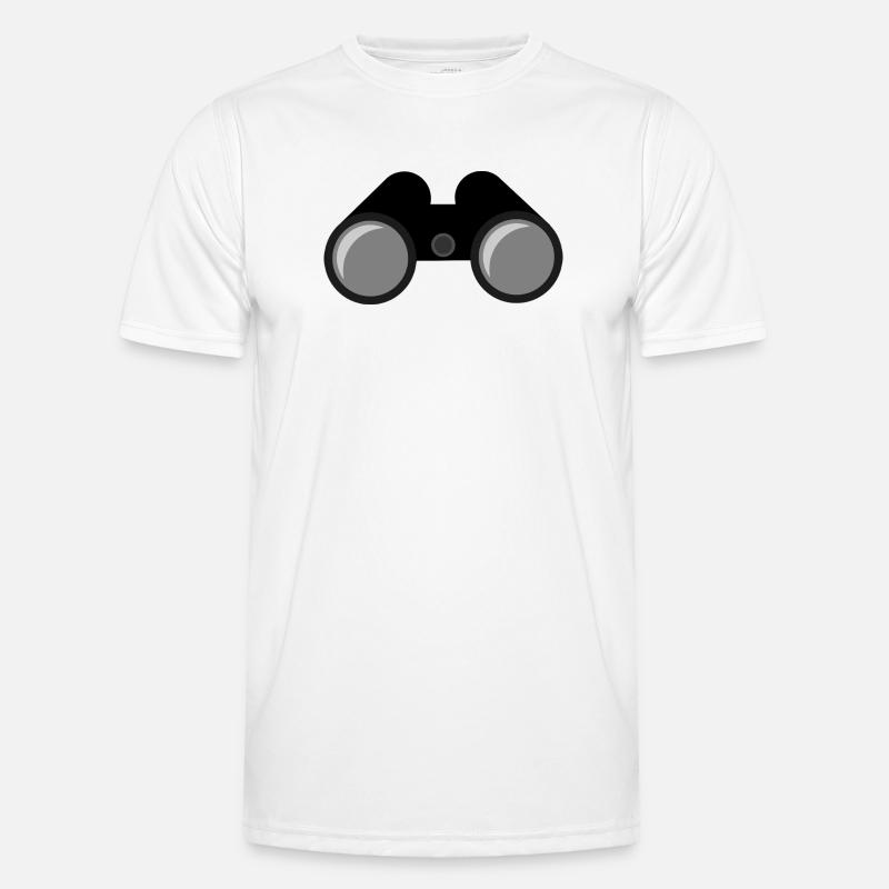 Binoculars - Men's Functional T-Shirt - white