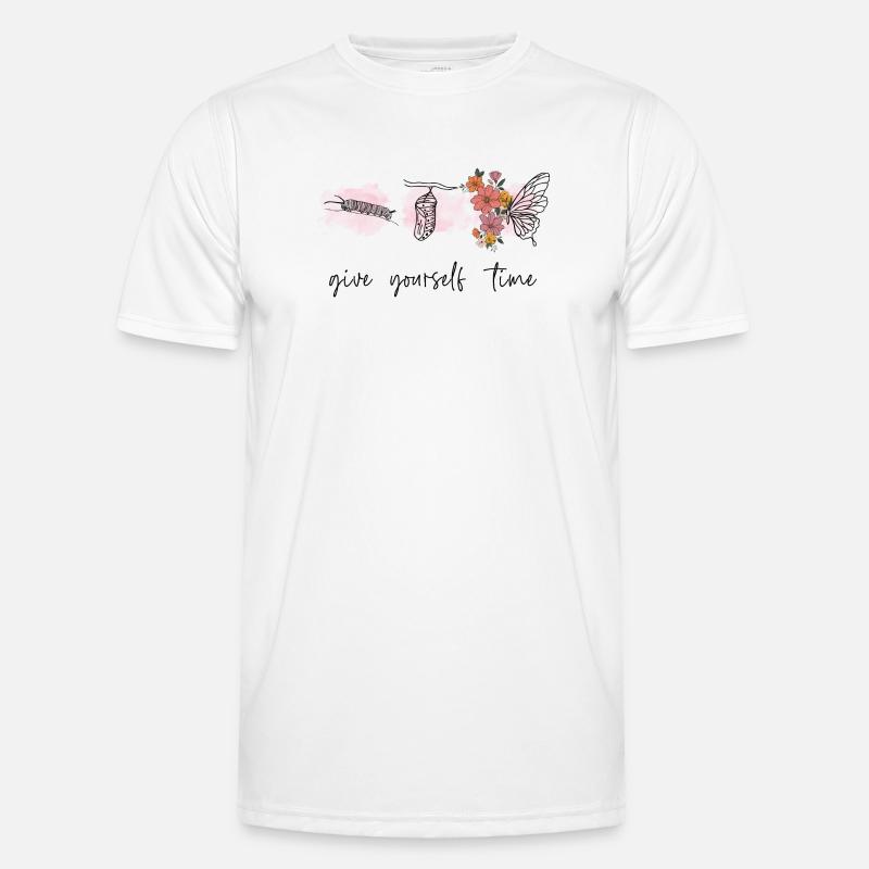 Gib dir Zeit Männer Funktions-T-Shirt