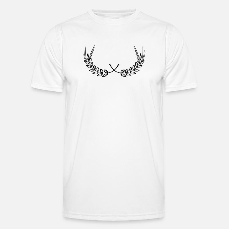 Corn grain wheat decoration Men's Functional T-Shirt