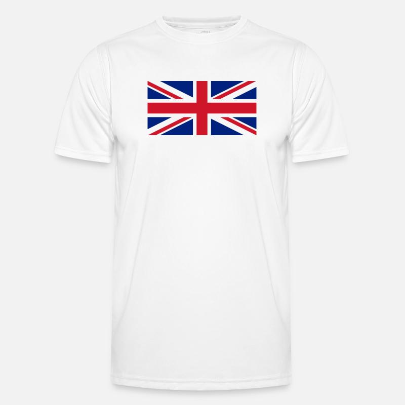 drapeau Angleterre T-shirt sport Homme