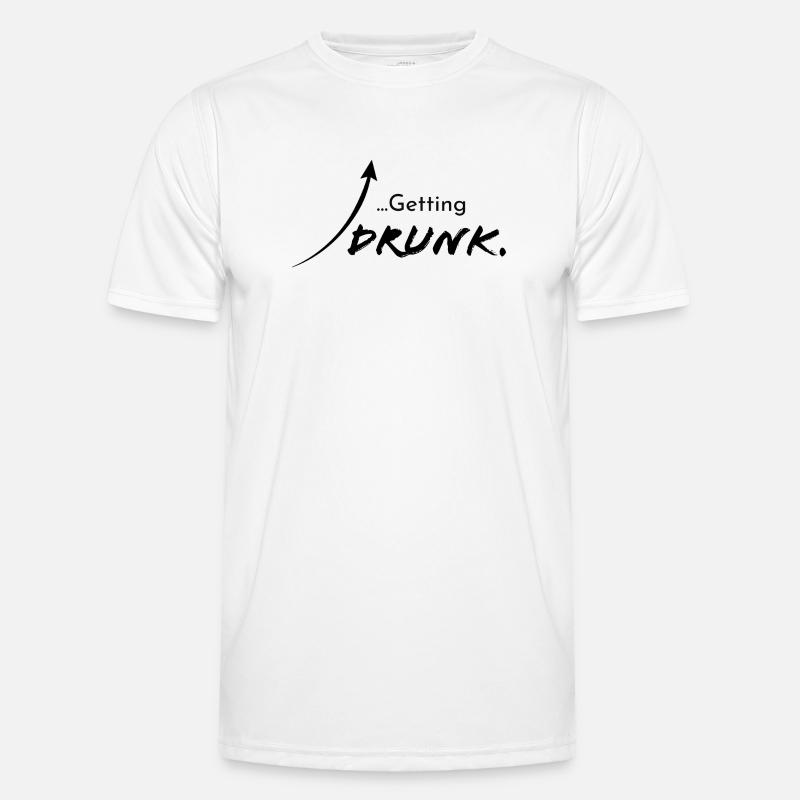 Getting drunk, version 1 Men's Functional T-Shirt