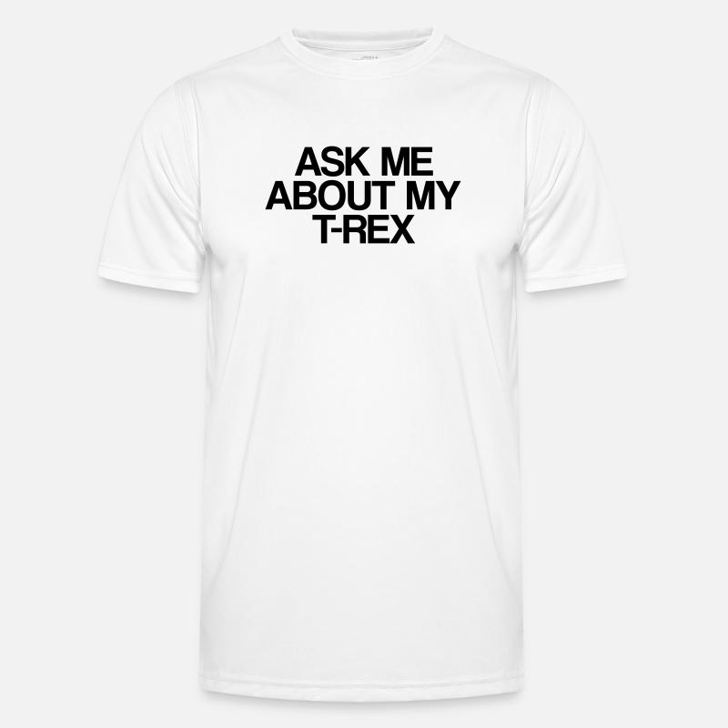 Dinosaurier Männer Funktions-T-Shirt