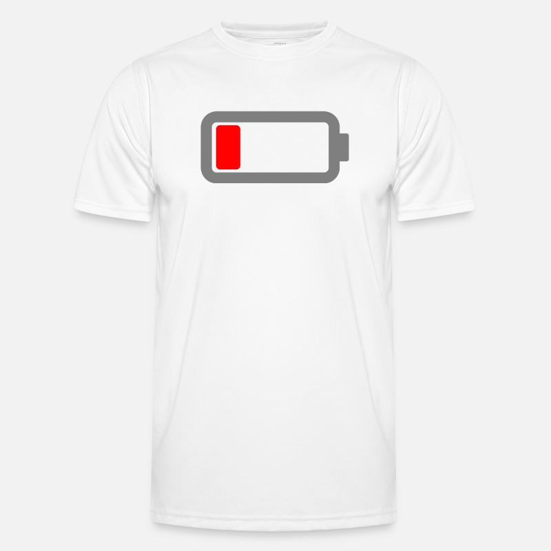 battery empty Men's Functional T-Shirt