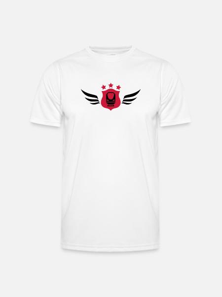 Railway Railwayman Cheminot Train Eisenbahn - Men's Functional T-Shirt - white