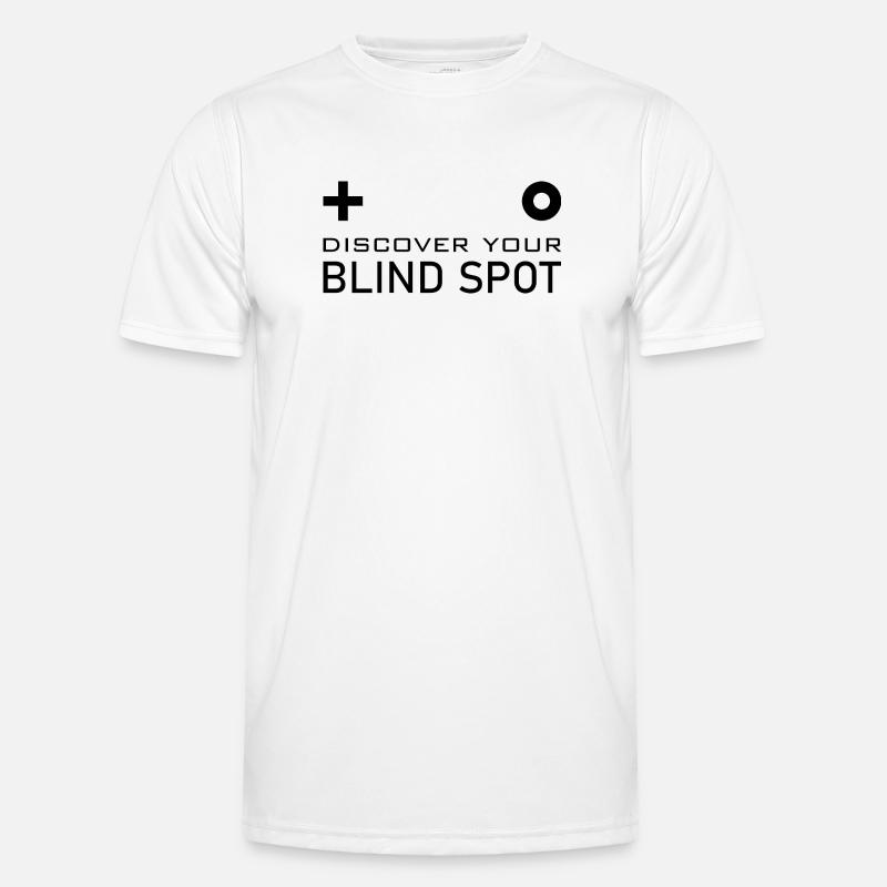Blind spot brain test Men's Functional T-Shirt