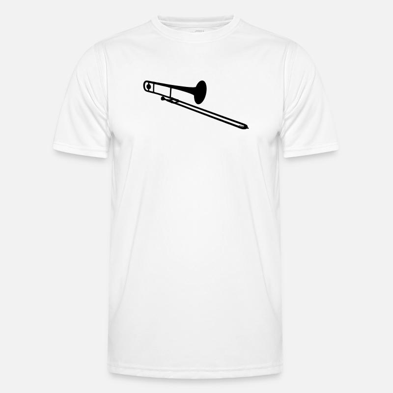 Instrument à vent de trombone T-shirt sport Homme