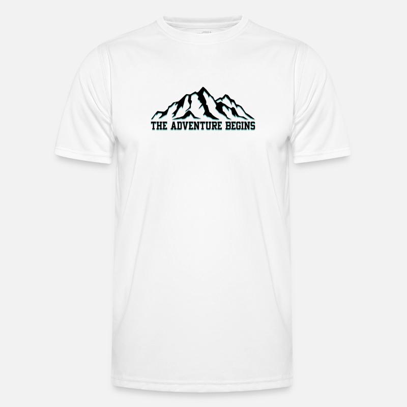 L’aventure commence T-shirt sport Homme