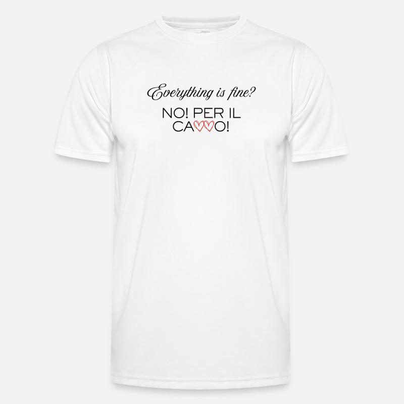 Everything_is_Fine Männer Funktions-T-Shirt